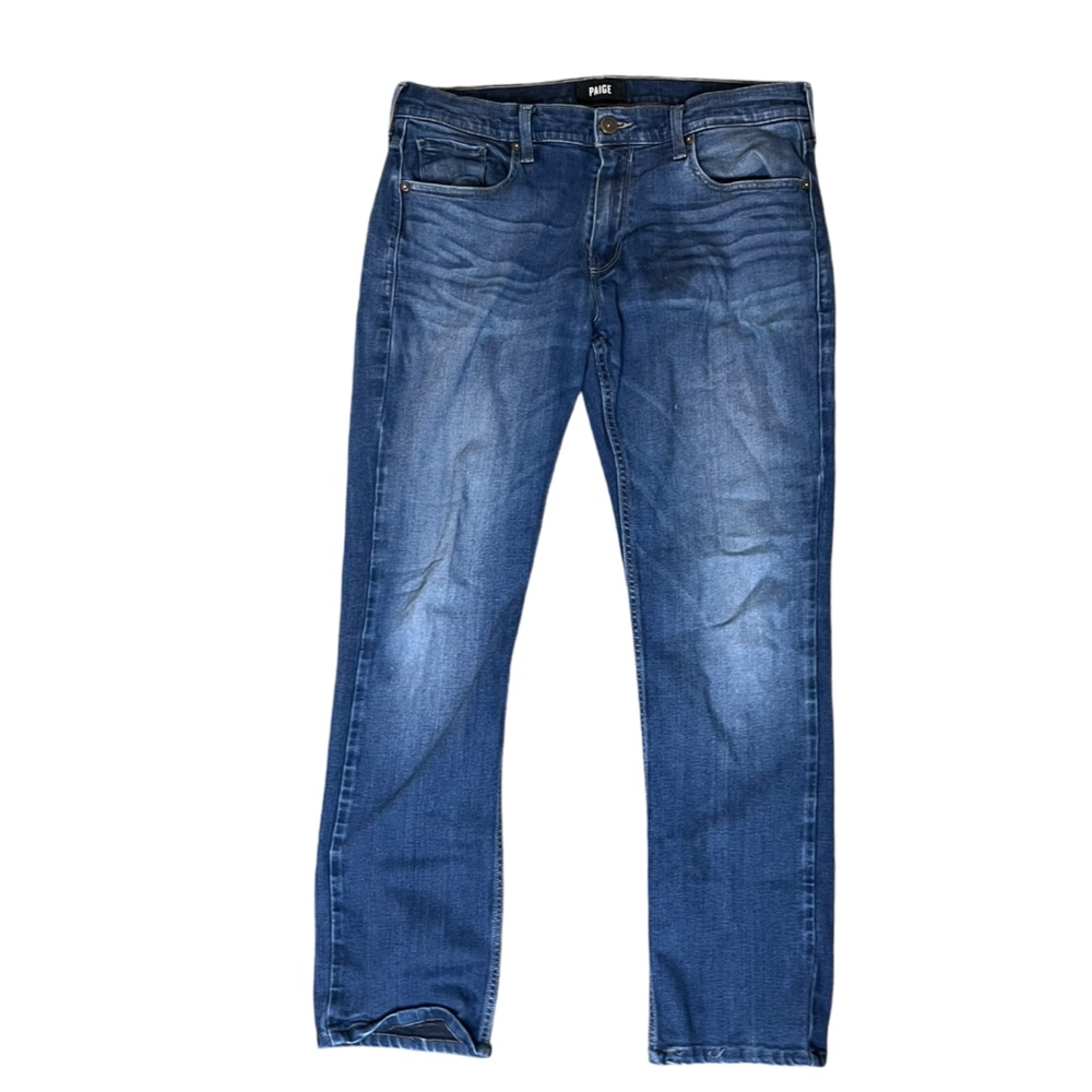 Paige Federal Straight Leg Jeans Sz 34